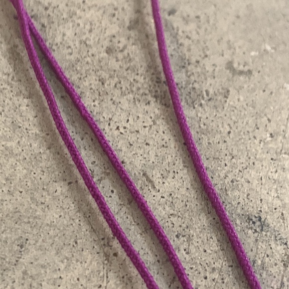 RETIRED Purple Pandora Cord Necklace - Picture 4 of 4